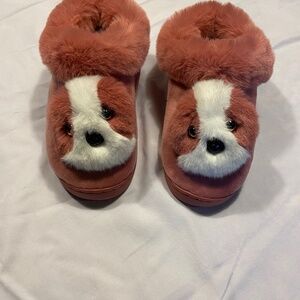 plush fluffy comfortable pet lover house shoe slippers